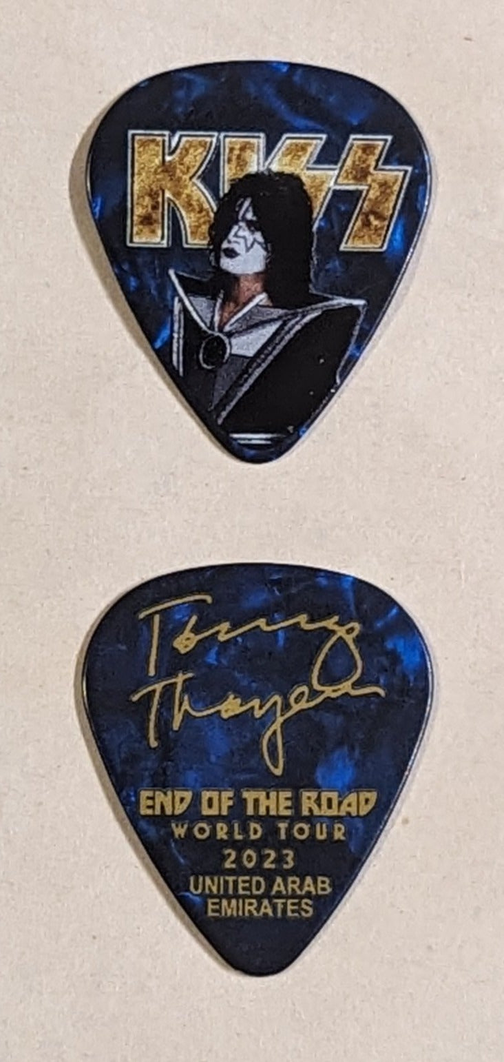 KISS 2023 End of the Road Tour DUBAI UAE Guitar Picks