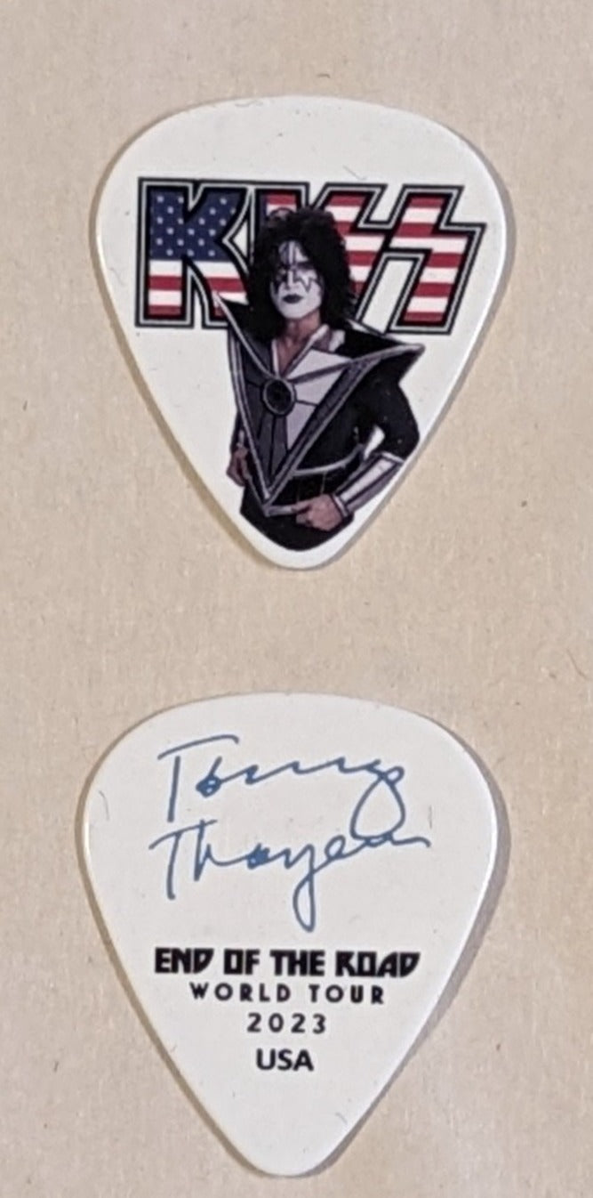 KISS 2023 End of the Road USA Flag Guitar Picks