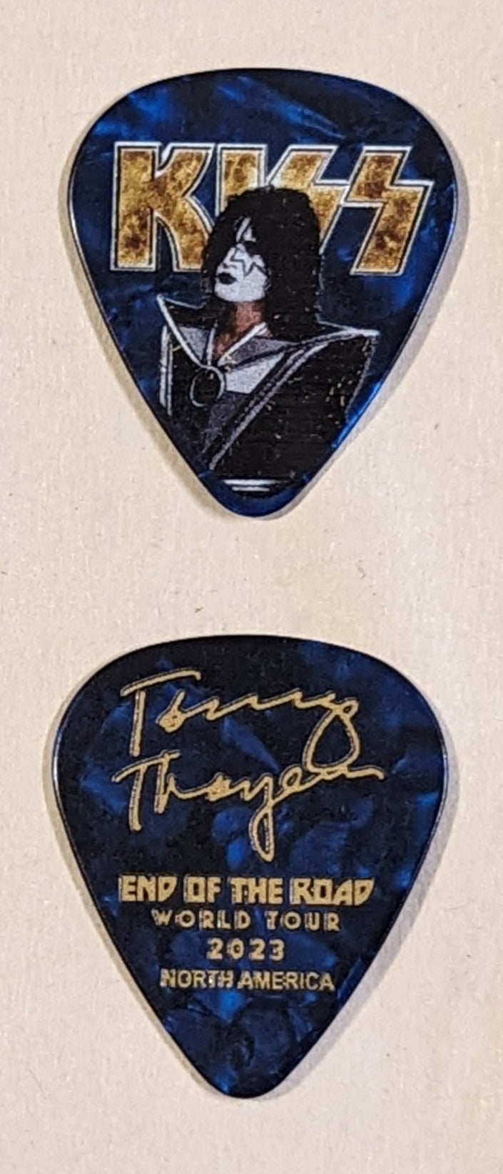 KISS 2023 End of the Road Tour NORTH AMERICA Guitar Picks