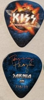 KISS 2011 HSOE SARNIA CANADA 7-6-2011 City Guitar Picks