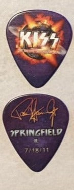 KISS 2011 HSOE SPRINGFIELD 7-18-2011 City Guitar Picks