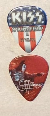 KISS 2011 HSOE SPRINGFIELD 7-18-2011 City Guitar Picks