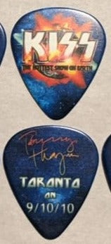KISS 2010 HSOE TORONTO 9-10-10 City Guitar Picks