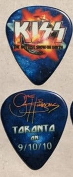 KISS 2010 HSOE TORONTO 9-10-10 City Guitar Picks