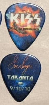 KISS 2010 HSOE TORONTO 9-10-10 City Guitar Picks