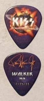 KISS 2011 HSOE WALKER 7-15-2011 City Guitar Picks