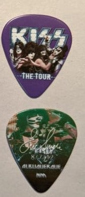 KISS 2012 The Tour ALBUQUERQUE 8-7-12 City Guitar Picks