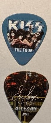 KISS 2012 The Tour ALLEGHAN 9-11-12 City Guitar Picks