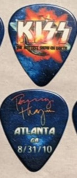 KISS 2010 HSOE ATLANTA 8-31-10 City Guitar Picks
