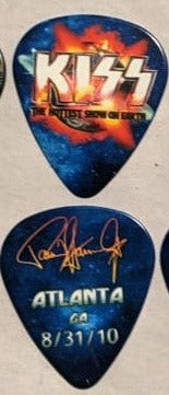 KISS 2010 HSOE ATLANTA 8-31-10 City Guitar Picks