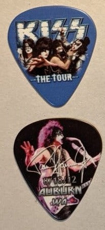KISS 2012 The Tour AUBURN 8-18-12 City Guitar Picks