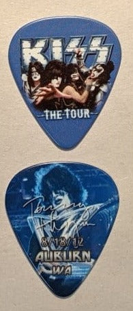 KISS 2012 The Tour AUBURN 8-18-12 City Guitar Picks