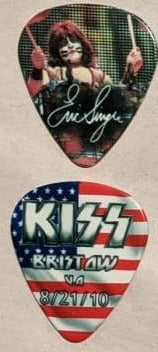 KISS 2010 HSOE BRISTOW 8-21-10 City Guitar Picks