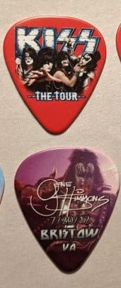 KISS 2012 The Tour BRISTOW 7-20-12 City Guitar Picks