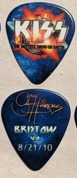 KISS 2010 HSOE BRISTOW 8-21-10 City Guitar Picks