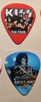 KISS 2012 The Tour BRISTOW 7-20-12 City Guitar Picks