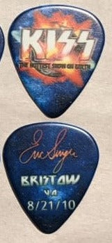KISS 2010 HSOE BRISTOW 8-21-10 City Guitar Picks