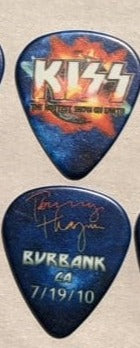 KISS 2010 HSOE BURBANK 7-19-10 City Guitar Picks
