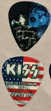 KISS 2010 HSOE BURGETTSTOWN 7-29-10 City Guitar Picks