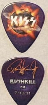 KISS 2011 HSOE BUSHKILL 7-13-2011 City Guitar Picks