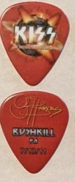 KISS 2011 HSOE BUSHKILL 7-13-2011 City Guitar Picks