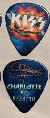 KISS 2010 HSOE CHARLOTTE 8-28-10 City Guitar Picks