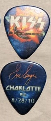 KISS 2010 HSOE CHARLOTTE 8-28-10 City Guitar Picks