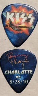 KISS 2010 HSOE CHARLOTTE 8-28-10 City Guitar Picks