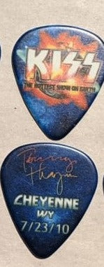 KISS 2010 HSOE CHEYENNE 7-23-10 City Guitar Picks