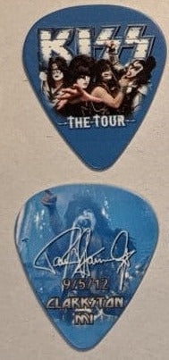 KISS 2012 The Tour CLARKSTON 9-5-12 City Guitar Picks