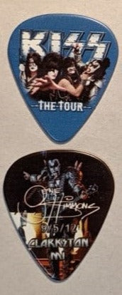KISS 2012 The Tour CLARKSTON 9-5-12 City Guitar Picks