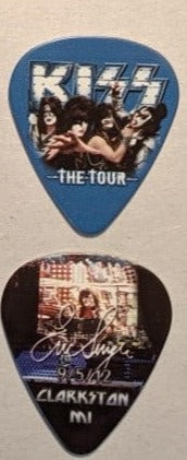 KISS 2012 The Tour CLARKSTON 9-5-12 City Guitar Picks