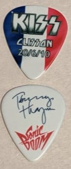 KISS CLISSON FRANCE 20/6/2010 Sonic Boom Over Europe City Guitar Picks