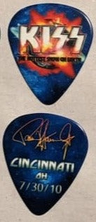 KISS 2010 HSOE CINCINNATI 7-30-10 City Guitar Picks