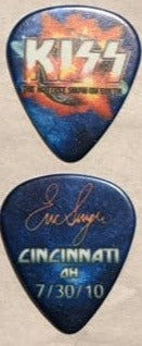 KISS 2010 HSOE CINCINNATI 7-30-10 City Guitar Picks