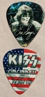KISS 2010 HSOE CINCINNATI 7-30-10 City Guitar Picks