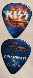 KISS 2010 HSOE CINCINNATI 7-30-10 City Guitar Picks