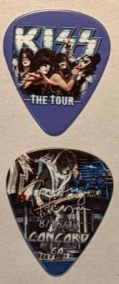 KISS 2012 The Tour CONCORD 8-16-12 City Guitar Picks