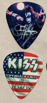 KISS 2010 HSOE CUYAHOGA FALLS 9-12-10 City Guitar Picks