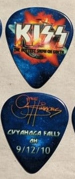 KISS 2010 HSOE CUYAHOGA FALLS 9-12-10 City Guitar Picks