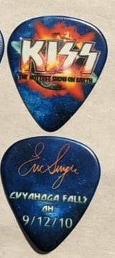 KISS 2010 HSOE CUYAHOGA FALLS 9-12-10 City Guitar Picks