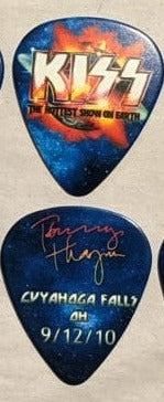 KISS 2010 HSOE CUYAHOGA FALLS 9-12-10 City Guitar Picks