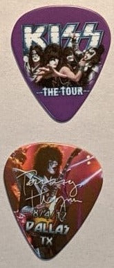 KISS 2012 The Tour DALLAS 8-4-12 City Guitar Picks