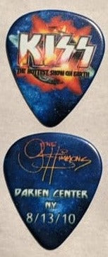 KISS 2010 HSOE DARIEN CENTER 8-13-10 City Guitar Picks