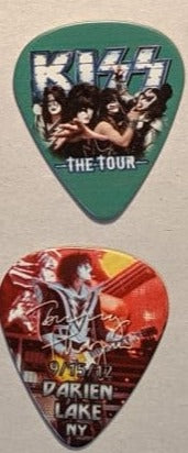 KISS 2012 The Tour DARIEN LAKE 9-15-12 City Guitar Picks