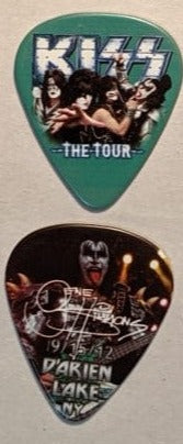 KISS 2012 The Tour DARIEN LAKE 9-15-12 City Guitar Picks