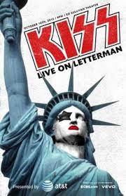 KISS The Late Show 10-10-2012 David Letterman Guitar Picks