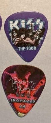 KISS 2012 The Tour ENGLEWOOD 8-8-12 City Guitar Picks