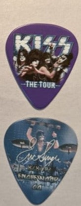 KISS 2012 The Tour ENGLEWOOD 8-8-12 City Guitar Picks