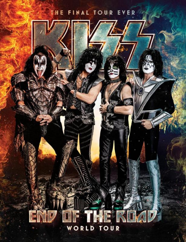 KISS 2019 End of the Road Tour LOGO Guitar Picks